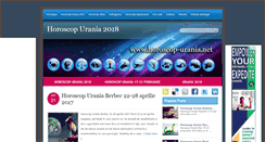 Desktop Screenshot of horoscop-urania.net