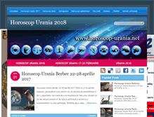 Tablet Screenshot of horoscop-urania.net